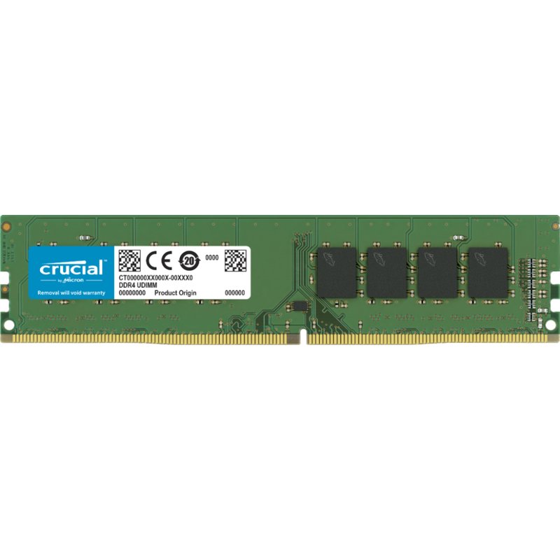 16GB DDR4-3200 UDIMM Crucial 16GB DDR4-3200 UDIMM Crucial