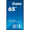 iiyama LH6560UHS-B2AG pantalla de señalización Pizarra de caballete digital 165,1 cm (65") LED Wifi 500 cd / m² 4K Ultra HD Negro Procesador incorporado Android 11 24/7