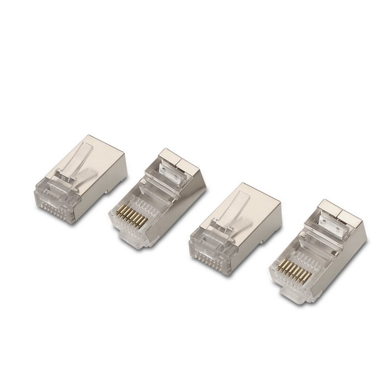 AISENS A139-0298 conector RJ-45 Acero inoxidable, Transparente AISENS A139-0298 conector RJ-45 Acero inoxidable, Transparente