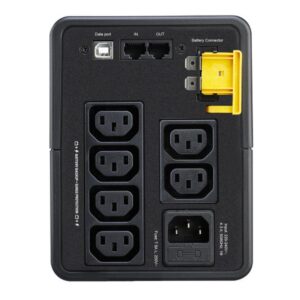 APC BX950MI sistema de alimentación ininterrumpida (UPS) Línea interactiva 0,95 kVA 520 W 6 salidas AC APC BX950MI sistema de alimentación ininterrumpida (UPS) Línea interactiva 0,95 kVA 520 W 6 salidas AC