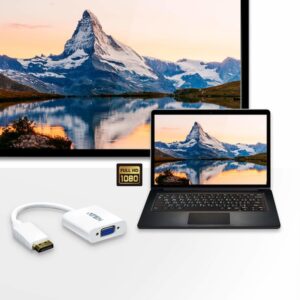 ATEN Adaptador de DisplayPort a VGA