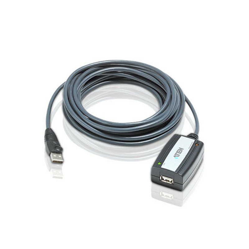 ATEN Cable extensor USB 2.0 de 5 m (soporta conexión en cadena hasta 25 m) ATEN Cable extensor USB 2.0 de 5 m (soporta conexión en cadena hasta 25 m)