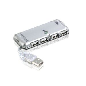ATEN Hub USB 2.0 de 4 puertos