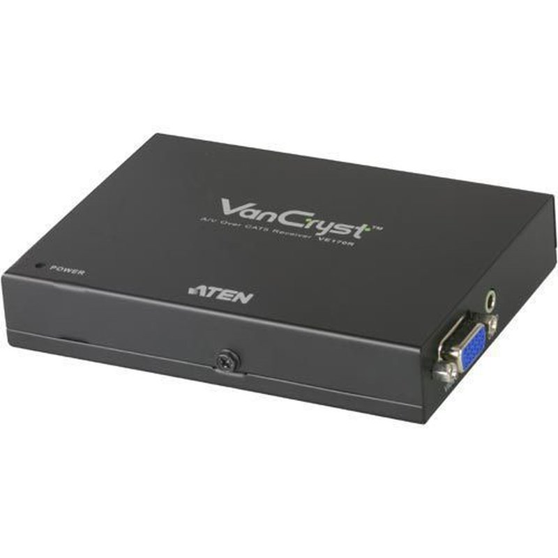 ATEN Receptor VGA/Audio sobre Cat 5 (1024 x 768 a 300 m)