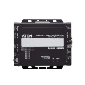 ATEN Switch DisplayPort / HDMI / VGA con transmisor HDBaseT