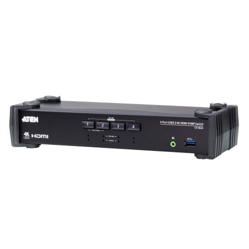 ATEN Switch KVMP™ HDMI 4K USB 3.0 de 4 puertos