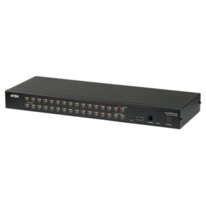 ATEN Switch KVM Cat 5 multi-interfaz de 32 puertos