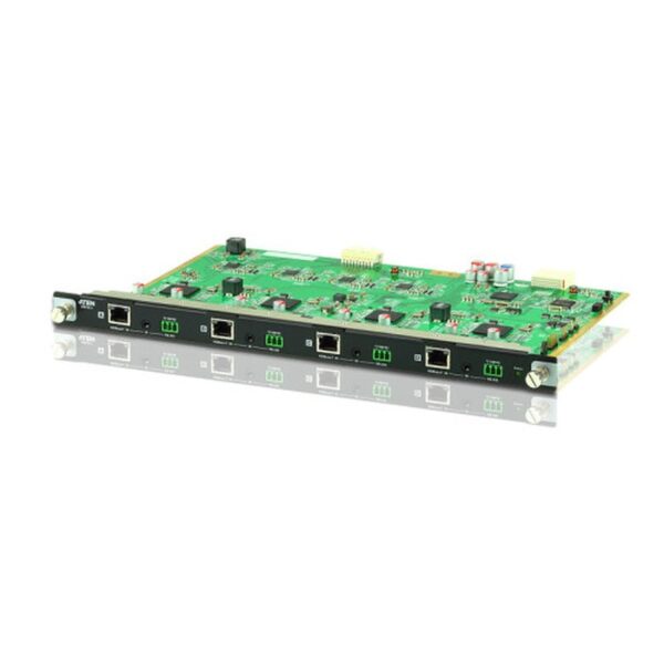 ATEN Tarjeta de entrada HDBaseT de 4 puertos