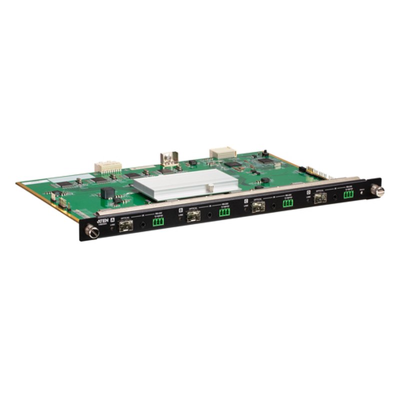 ATEN Tarjeta de salida óptica 10G de 4 puertos [4K a 300 m (K1, MM) / 10 km (K2, SM)] - Imagen 3