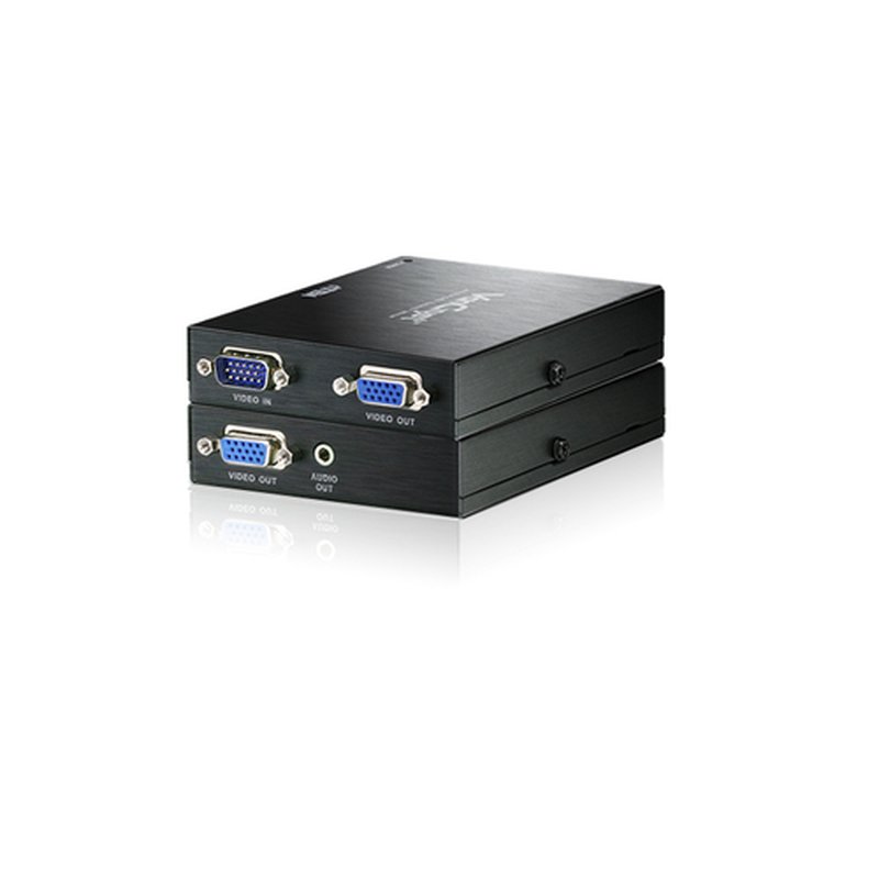 ATEN VE170-AT-G extensor audio/video Transmisor y transmisor-receptor de señales AV Negro