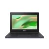 ASUS Chromebook CR11 CR1104CGA-N00024 - Ordenador Portátil 11.6" HD (Intel N N100, 8GB RAM, 64GB eMMC, UHD Graphics, ChromeOS) Gris Mineral - Teclado QWERTY español