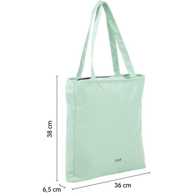 BOLSO SHOPPER COLECCIÓN 430 SINCE 1918, VERDE MILAN 62102SNCGR - Imagen 3