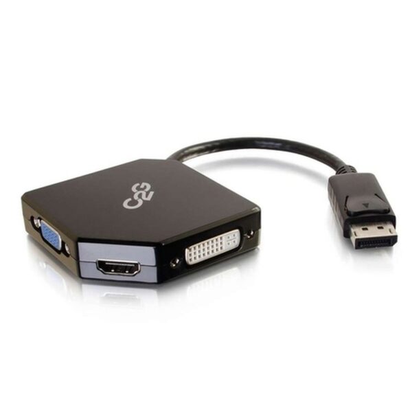 C2G Adaptador DisplayPort a HDMI/DVI/VGA