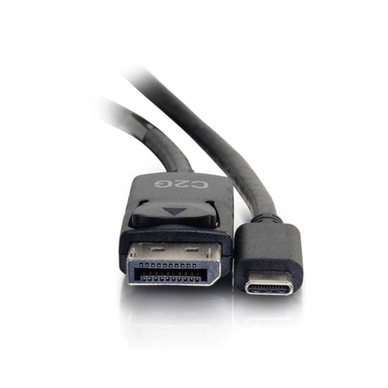 C2G Cable adaptador de USB-C a DisplayPort™ de 1,8 m, 4K 30 Hz, negro - Imagen 4
