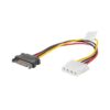 CABLE ALIMENTACION LANBERG MOLEX HEMBRA/SATA MACHO 15CM CABLE ALIMENTACION LANBERG MOLEX HEMBRA/SATA MACHO 15CM