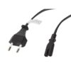 CABLE LANBERG DE ALIMENTACION OCHO CEE 7/16 A IEC320 C7 NEGRO 3M