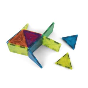 Alternative view of CAJA BLOQUES MAGNETICOS TRANSPARENTES 18PCS APLI 19419