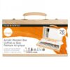 CAJA DE MADERA SET DE PINTURA ACRÍLICO DALER ROWNEY D12650055000