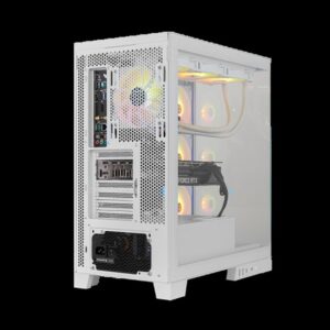 CAJA NOX HUMMER GLOCK SEMITORRE ATX FRAMELESS BLANCO