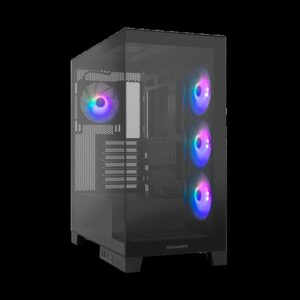 CAJA NOX HUMMER GLOCK SEMITORRE ATX FRAMELESS NEGRO