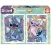 CAJA PUZZLE 2X500 STITCH EDUCA BORRAS 19732 CAJA PUZZLE 2X500 STITCH EDUCA BORRAS 19732