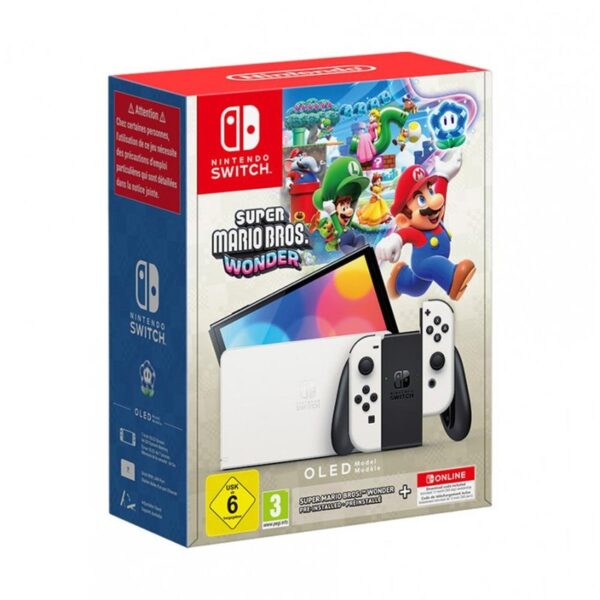 Consola Nintendo Switch Oled Blanca +