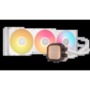 Corsair iCUE LINK TITAN 240 RX LCD Procesador Refrigerador de aire 12 cm Blanco 1 pieza(s)