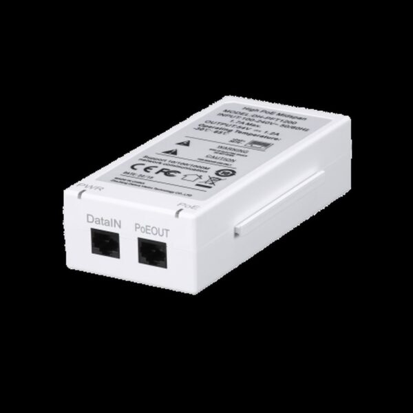 (DH-PFT1200) DAHUA INYECTOR HI-POE (MIDSPAN) 1 PUERTO