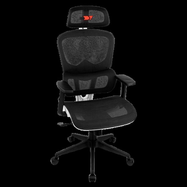 SILLA GAMING DRIFT DRAIR 200  TEJIDO NEGRO / BLANCO MALLA