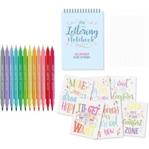 ESTUCHE 12 ROTULADORES PASTEL LETTERING KIT ALPINO AR001093