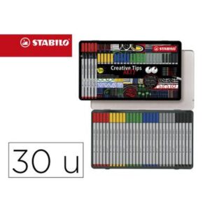 STABILO ARTY Estuche 30 uds. en 6 colores