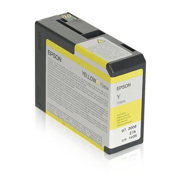 Epson Cartucho T580400 amarillo