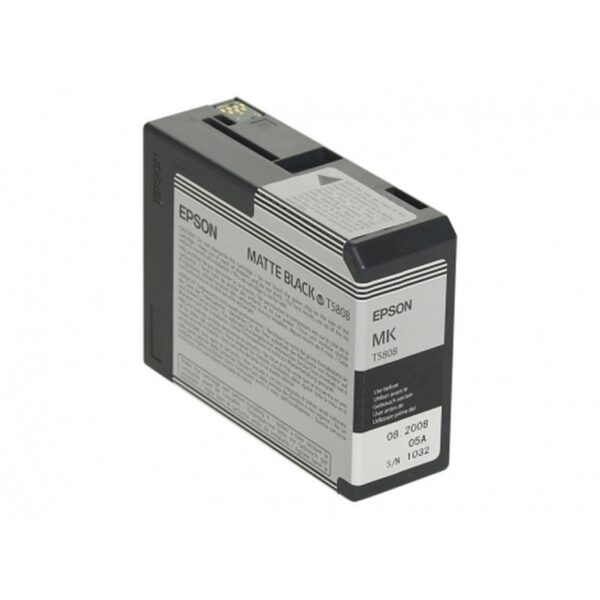 Epson Cartucho T580800 negro mate