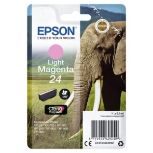 Epson Elephant Cartucho 24 magenta claro (etiqueta RF)