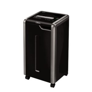 Fellowes 325Ci triturador de papel Corte cruzado 24 cm Negro, Plata