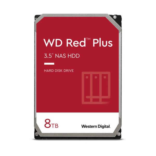 HDD RED PLUS 8TB 5400RPM SATA 6GB/S