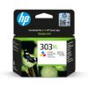 HP Cartucho de tinta Original 303XL tricolor de alta capacidad
