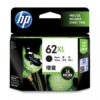 HP Cartucho de tinta original 62XL de alta capacidad negro