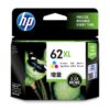 HP Cartucho de tinta original 62XL de alta capacidad tricolor