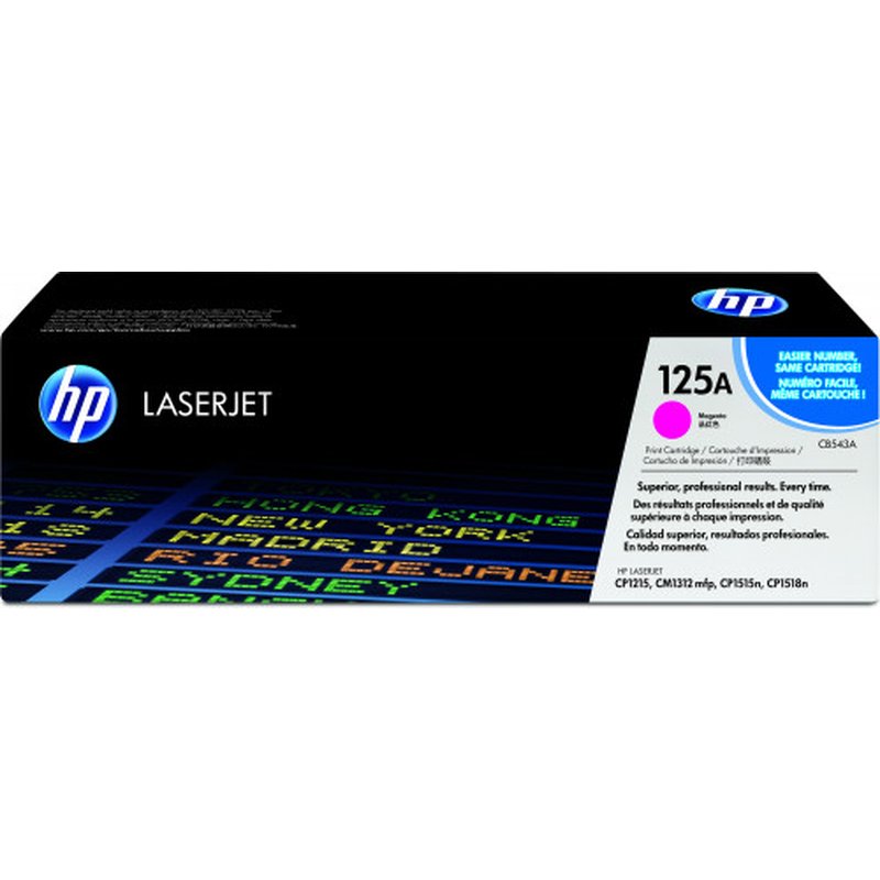 HP Cartucho de tóner original LaserJet 125A magenta - Imagen 2