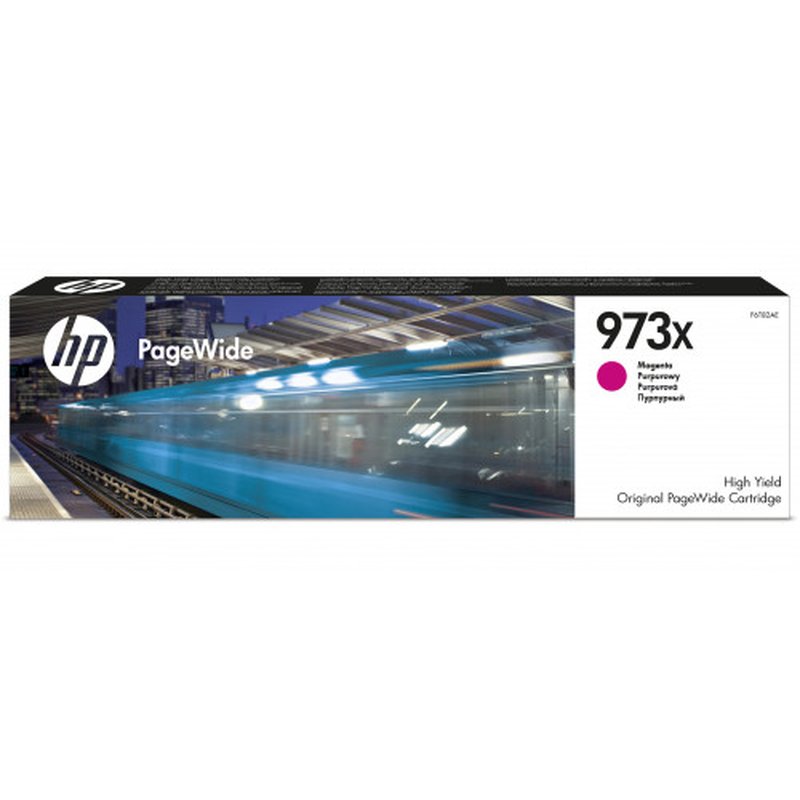 HP Cartucho magenta original PageWide 973X de alto rendimiento - Imagen 2