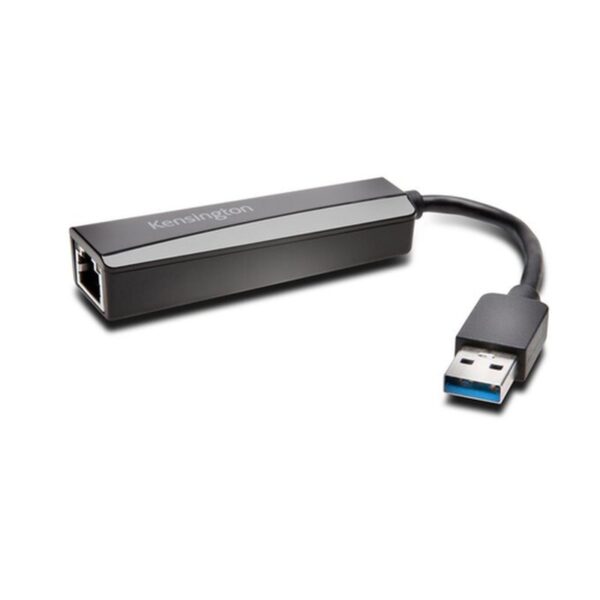 Kensington Adaptador UA0000E USB-A Ethernet: negro