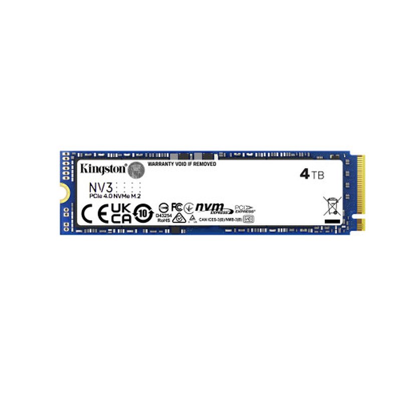 Kingston Technology NV3 4 TB M.2 PCI Express 4.0 NVMe 3D NAND - Imagen 3