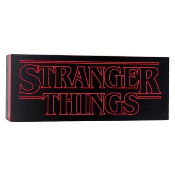 LÁMPARA STRANGER THINGS LOGOL RECTÁNGULO PALADONE REDSTRING PP9826ST