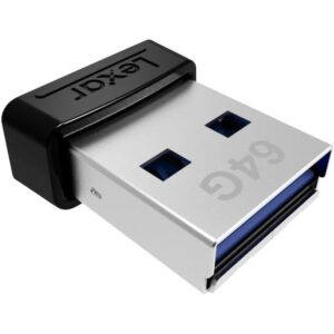 Alternative view of LEXAR JUMPDRIVE USB 3.1 S47 64GB BLACK PLASTIC HOUSING, UP TO 250MB/S