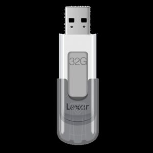 Alternative view of Lexar JumpDrive V100 unidad flash USB 32 GB USB tipo A 3.2 Gen 1 (3.1 Gen 1) Gris, Blanco