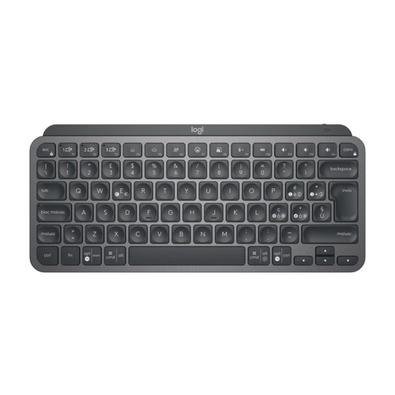 Logitech MX Keys Mini for Business teclado RF Wireless + Bluetooth QWERTY Italiano Grafito