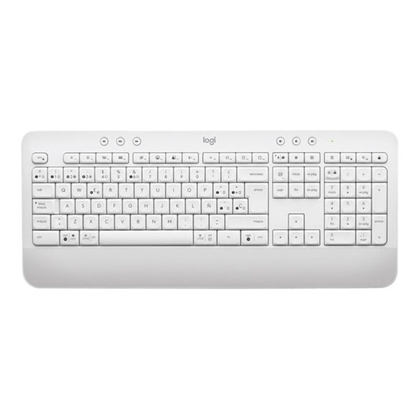 Logitech Signature K650 teclado Bluetooth QWERTY Español Blanco