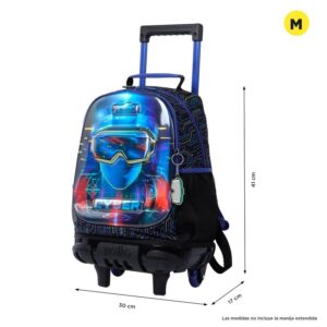 MOCHILA MORRAL RUE BOMPER METTAVERSE M TOTTO MJ03MTV005-2320-5CEM MOCHILA MORRAL RUE BOMPER METTAVERSE M TOTTO MJ03MTV005-2320-5CEM