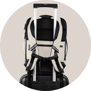 MOCHILA PARA PORTATIL 15" EXECUTIVE OXFBAG RPET BEIGE OXFROD 400191411